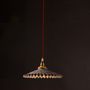 Unique pieces - Lighting: single piece pendant lamp made of papier-mâché - model “PAULINE” - MARIE TALALAEFF