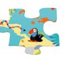 Jeux enfants - Scratch Puzzle XXL 100pcs: ANIMAUX DU MONDE 92x50cm, en boîte diam.26xH12cm, 5+ - SCRATCH EUROPE