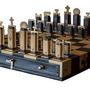 Pièces uniques - Gambit de P&B jeu d'échecs - P&B VALISES