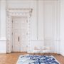 Rugs - Biancafiore White Blue Soft Rug - TAPIS ROUGE