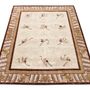 Other caperts - Manchurian Cranes Eggshell Rug Modern - TAPIS ROUGE