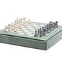 Leather goods - Chess box I Shagreen effect leather - HECTOR SAXE PARIS DEPUIS 1978