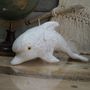 Decorative objects - CANDLE DOLPHIN CONGO WHITE - KANDHELA