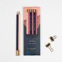 Stationery - LOT DE 6 CRAYONS EN BOIS  - ALL THE WAYS TO SAY