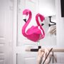 Decorative objects - Paper Decoration - Flamingo Trophy in 3D Paper - AGENT PAPER