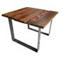 Dining Tables - Table model  U base sustainable wooden top - LIVING MEDITERANEO