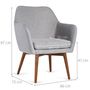 Lounge chairs for hospitalities & contracts - Tulip Armchair - MEELOA