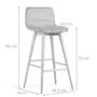 Assises pour bureau - Tabouret Teddy - MEELOA