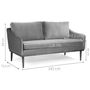 Office seating - Oscar Love Small Sofa - MEELOA