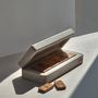 Decorative objects - Small Olive Wood and Malachite Domino Set by Marcela Cure - MARCELA CURE