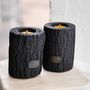 Gifts - VOLCANO M | Indoor candle in burnt wood, beeswax and natural oils - WOOD MOOD