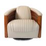 Office seating - NAUTILUS swivel armchair - DE BEJARRY INTERNATIONAL