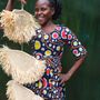 Decorative objects - Natural Raffia Parade Mobile - ALL ACROSS AFRICA + KAZI