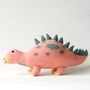 Cadeaux - DINOS. Peluches en maille d'alpaga. CE standards - SOL DE MAYO