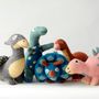 Gifts - DINOS. Soft toys collection knitted in alpaca fibre. - SOL DE MAYO