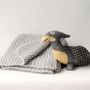 Throw blankets - FRAN. Luxurious Hand-knitted Alpaca Blanket. - SOL DE MAYO