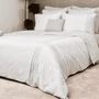 Bed linens - Hotel Bedding Collection - Duvet Cover + 4 Matching Pillowcases - VIDDA ROYALLE