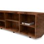 Sideboards - Asymmetric bookcase in English walnut - JONATHAN FIELD