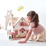 Children's decorative items - Tender Leaf Dolls House: COTTAGE 'COTTONTAIL' - UGEARS