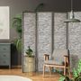 Other wall decoration - Wallpaper Waves Gris souris - PAPERMINT