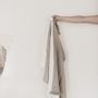 Bath towels - LINEN WAFFLE TOWEL, 26 x 58 cm - XERALIVING