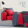 Bed linens - Gray Red Bark - Bedding Set - ORIGIN