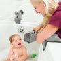 Bain pour enfant - Moby Rince Tête bain - Gris / Bleu - SKIP HOP