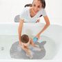Children's bathtime - Moby Bath Mat Grey, Blue - SKIP HOP