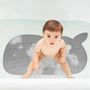 Bain pour enfant - Moby Tapis de bain gris, bleu - SKIP HOP
