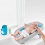 Children's bathtime - Moby Recline & Rinse Bather - Blue - SKIP HOP