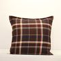 Fabric cushions - Checked cushion cover 50x50cm - L'ATELIER DES CREATEURS