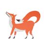 Other wall decoration - Reddy the Fox // Tactile Wall Decoration - MINI ART FOR KIDS