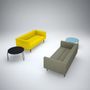 Benches for hospitalities & contracts - Modular seats ARY - design Sergio BALLESTEROS for PIKO Edition. - PIKO EDITION.