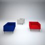 Benches for hospitalities & contracts - Modular seats ARY - design Sergio BALLESTEROS for PIKO Edition. - PIKO EDITION.