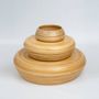 Platter and bowls - AGUNG bamboo handmade food-grade bowl - BAMBUSA BALI