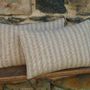 Fabric cushions - 4-TONE STRIPED CUSHION - LA TISSERIE