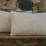 Fabric cushions - WHITE GRAIN CUSHION - LA TISSERIE