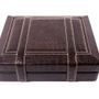 Caskets and boxes - BROWN TINNIT BOX - GLADYS