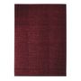 Rugs - NUDE RUG - Carpet in wool and cotton dark red 120x170 - ALECTO