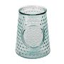 Vases - Vase verre recyclé rétro picots 13,5cm - CRÉATIONS LÉONIE'S FRANCE
