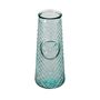 Vases - Vase verre recyclé rétro picots 16,5cm - CRÉATIONS LÉONIE'S FRANCE