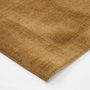 Classic carpets - SANTAL RUG - Ocher velvet effect rug 160x230 - ALECTO