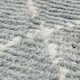 Autres tapis - TAPIS TOUNDRA - Tapis tout doux lignes beige et gris clair 120x170 - ALECTO