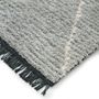 Autres tapis - TAPIS TOUNDRA - Tapis tout doux lignes beige et gris clair 120x170 - ALECTO