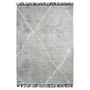 Autres tapis - TAPIS TOUNDRA - Tapis tout doux lignes beige et gris clair 160x230 - ALECTO