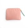 Leather goods - Wallet Mini Zip Cherry Apricot - NOÏ