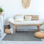 Rugs - DUNES RUG - Grey carpet with washed effect 120x170 - ALECTO