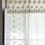 Curtains and window coverings - Curtain Intarsio Corinzio Laterale with Valence Corinzio - CHEZ MOI ITALIA