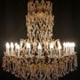 Suspensions - LUSTRE CRISTAL GOLD ANTIQUE - L'ARTIGIANO DEL LAMPADARIO