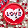 Plateaux - LOVE - Collection Word - Plateaux - Coaster - Plateau de service - JAMIDA OF SWEDEN